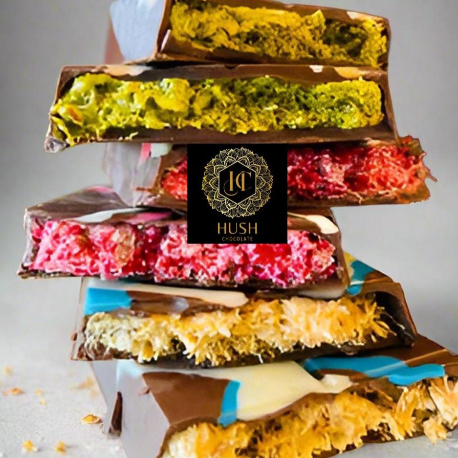 Chocolate Kunafa Bar Red Velvet