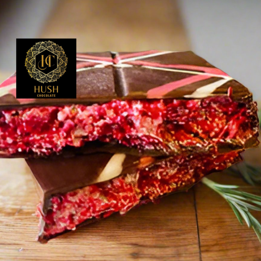 Chocolate Kunafa Bar Red Velvet