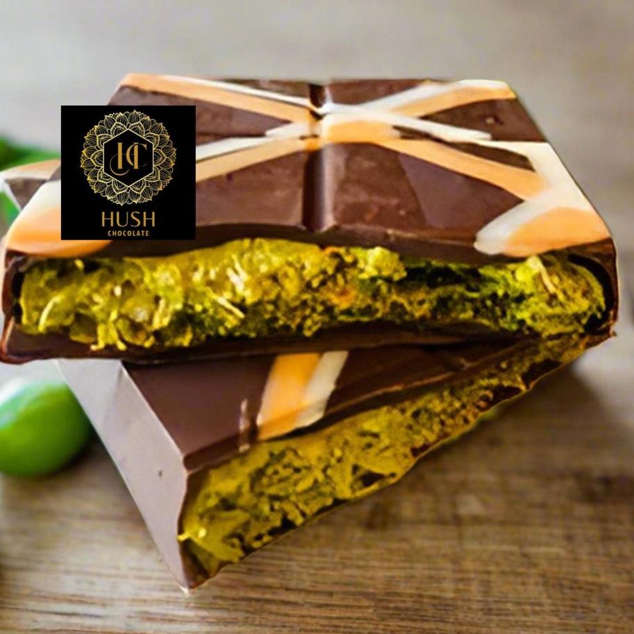 Chocolate Kunafa Bar Matcha